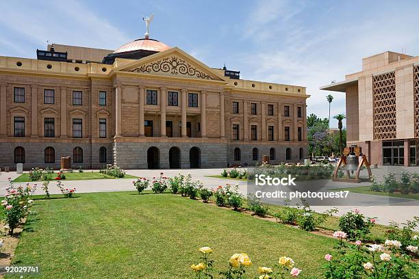 Финикс Аризона — стоковые фотографии и другие картинки Здание капитолия штата - Здание капитолия штата, Аризона - Юго-запад США, Финикс - Аризона