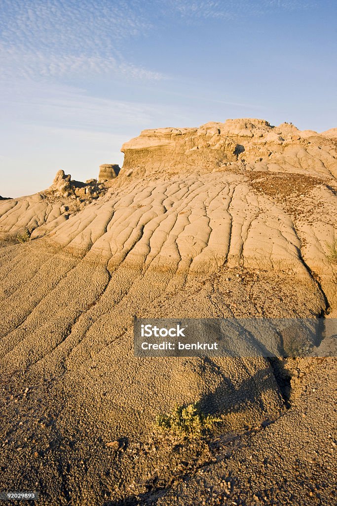 Badlands en parque nacional Theodore Roosevelt - Foto de stock de Aire libre libre de derechos