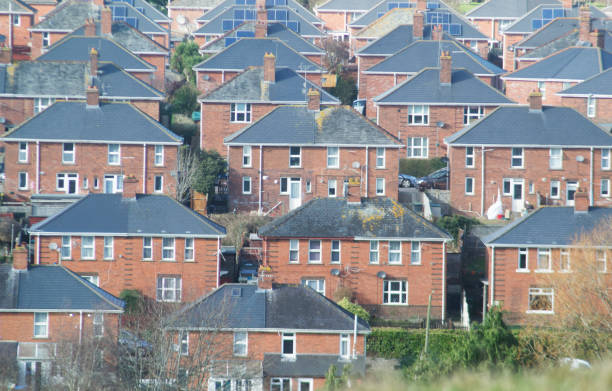 istock Rows of townhouses 920299166
