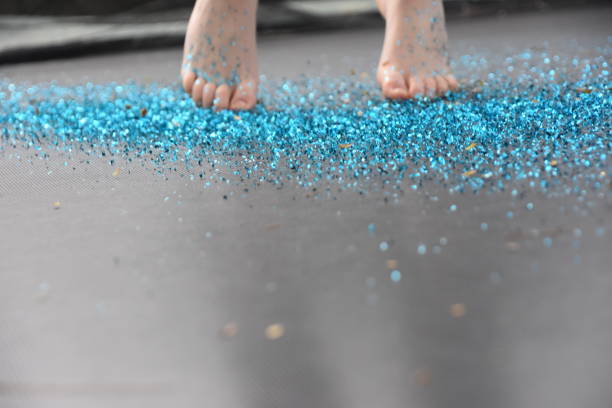 istock Effects of jumping in a trampoline 920299396