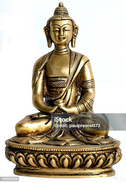 Foto de Buddha e mais fotos de stock de Amarelo - Amarelo, Amor, Antiguidade
