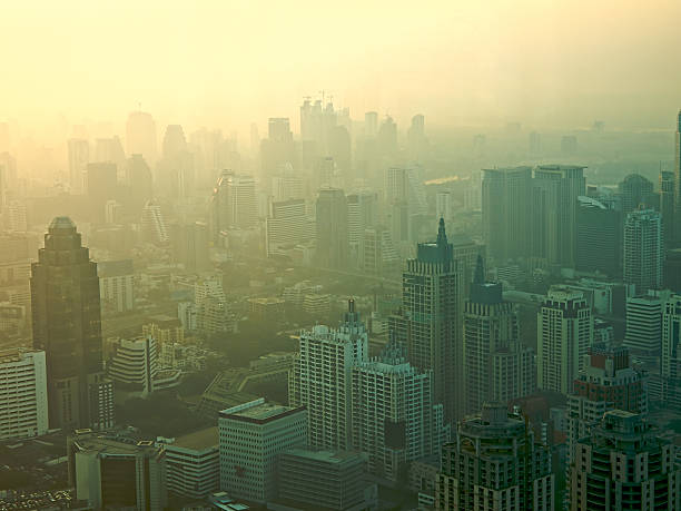 istock Sunsrise in a big city. 92030610