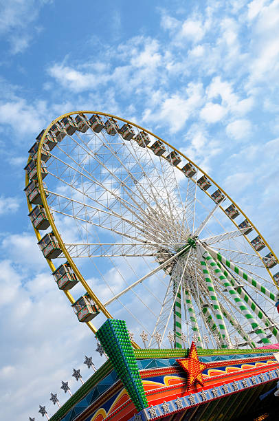 istock Ferris wheel fun amusement park colorful Beer Fest 92030649