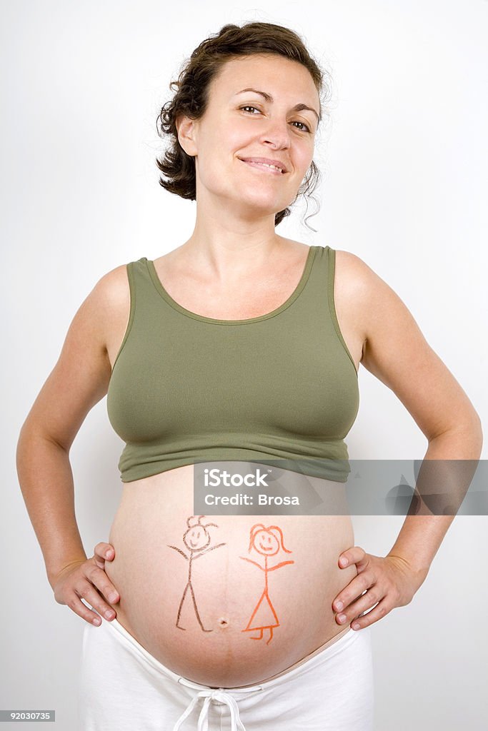 Proud pregnant  Adult Stock Photo