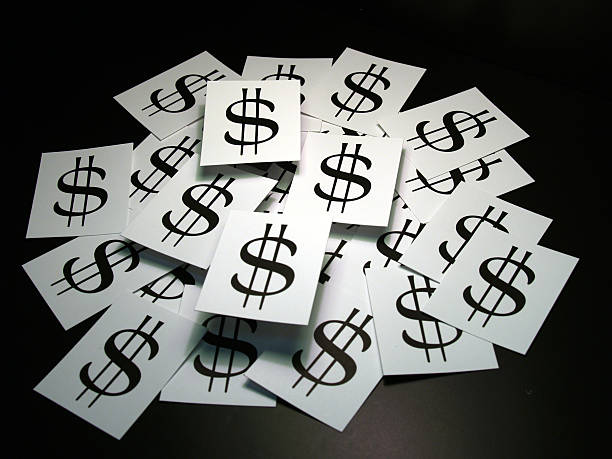 istock Pile of Cards with Dollar Sign 92031090