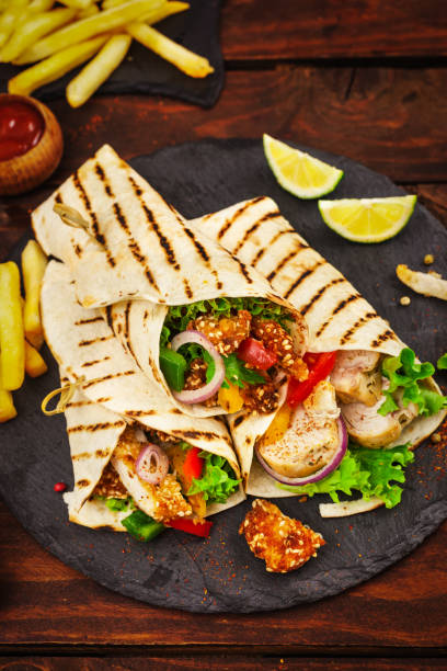 istock Homemade Tortilla Wraps 920312412