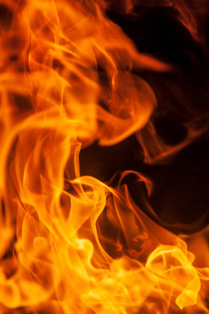 Blaze Fire Flame Texture Background Stock Photo - Download Image Now -  Abstract, Accidents and Disasters, Backgrounds - iStock