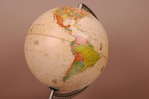 Ancient Historical Globe  desktop globe stock pictures, royalty-free photos & images