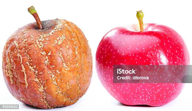 2 つのりんご - 腐敗のストックフォトや画像を多数ご用意 - 腐敗, リンゴ, 熟した