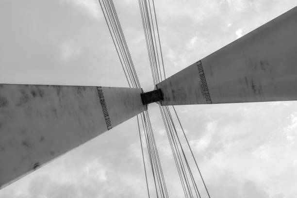 istock Steel/metal bridge tower 920317886