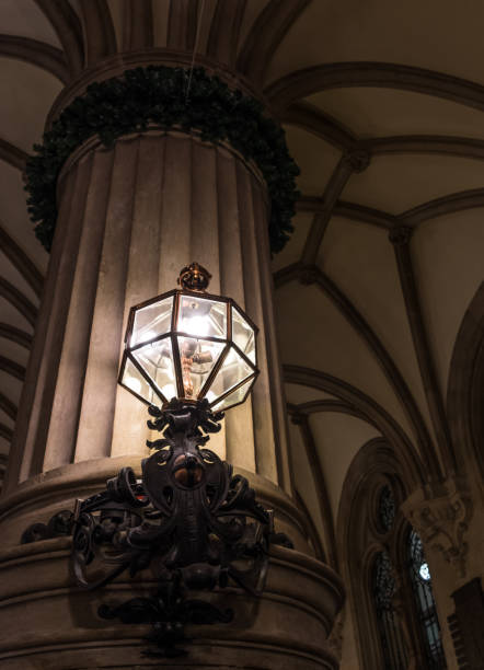 istock The old lantern in dark room, Hamburg Germany 920322478