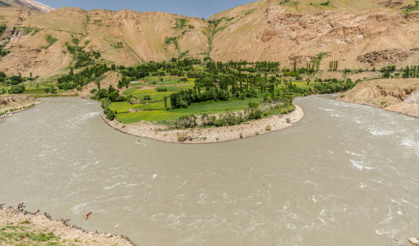 Nice view of Pamir in Tajikistan