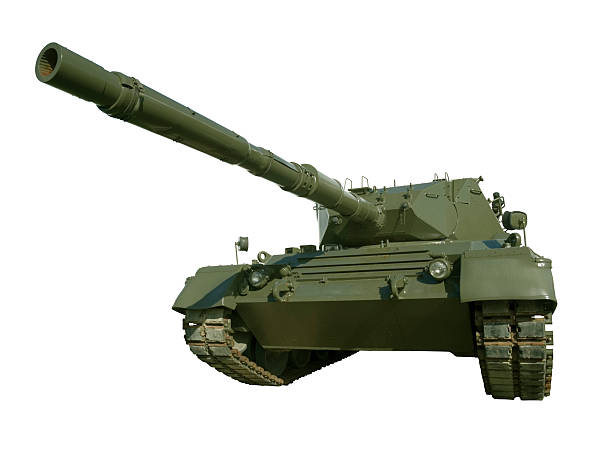 레오퍼드 군용동물에는 탱크 흰색 - leopard tank 뉴스 사진 이미지