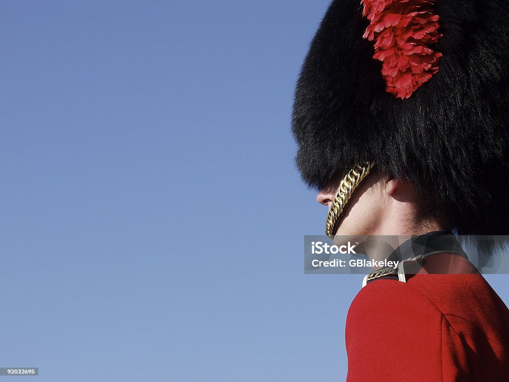 Guardsman an der Zitadelle von Quebec - Lizenzfrei Ehrengarde Stock-Foto