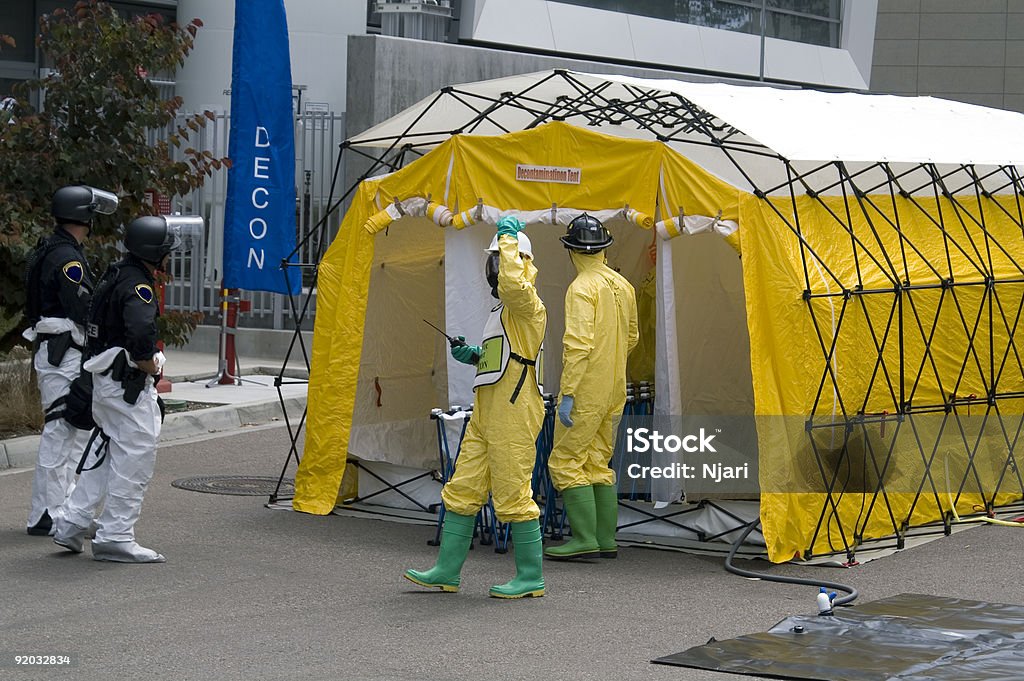 Ducha de descontaminación - Foto de stock de Arma biológica libre de derechos