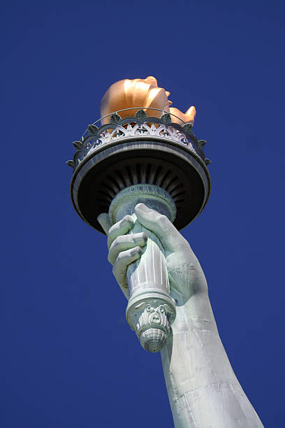 istock statue of liberty hand 92033080