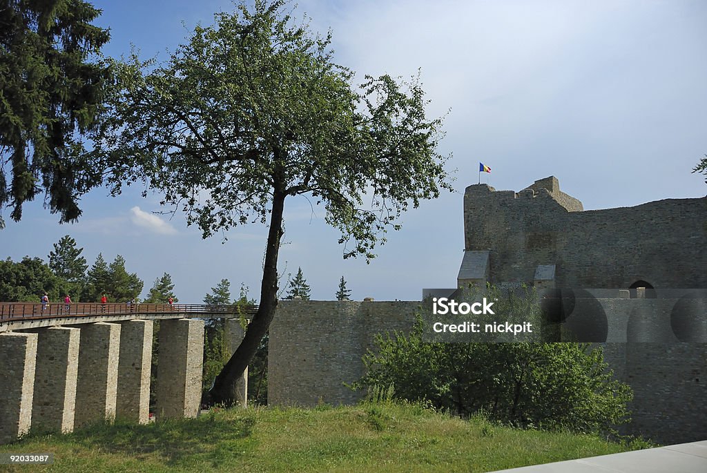 neamt fortaleza e bidge - Foto de stock de Forte royalty-free