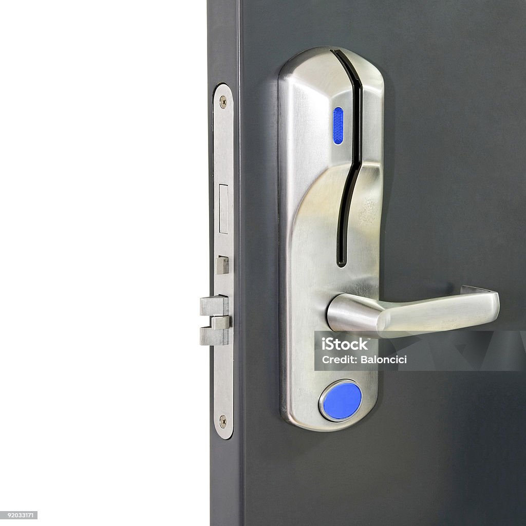 カードのドアのロック - アクセスしやすいのロイヤリティフリーストックフォト