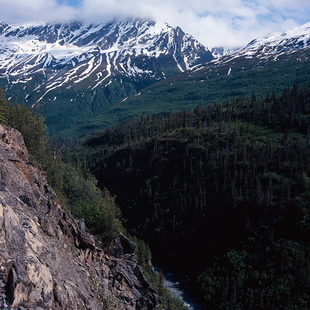 istock Canyon mountain landscape in Alaska 92033388