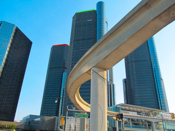 Detroit City icon, the Renaissance Building or RenCen