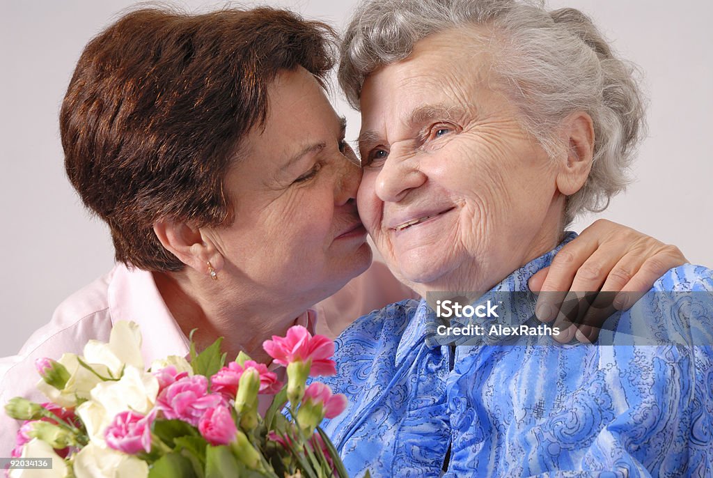 Mothers day  Senior Adult Stock Photo