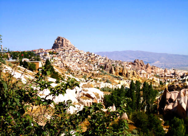 istock Uchisar Castle in Cappadocia touristic place 920342408