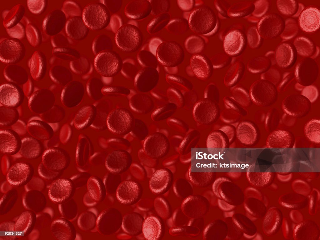 Células vermelhas do sangue - Foto de stock de AIDS royalty-free