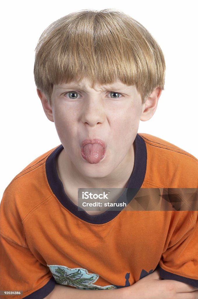 Enfadado boy - Foto de stock de Niños libre de derechos