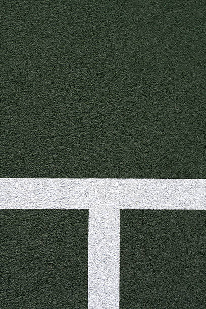 istock Tennis Court and Lines for Background 92034821