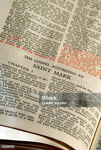 Bible Series Mark Stock Photo - Download Image Now - Accessibility, Anglo-Saxon, Antique