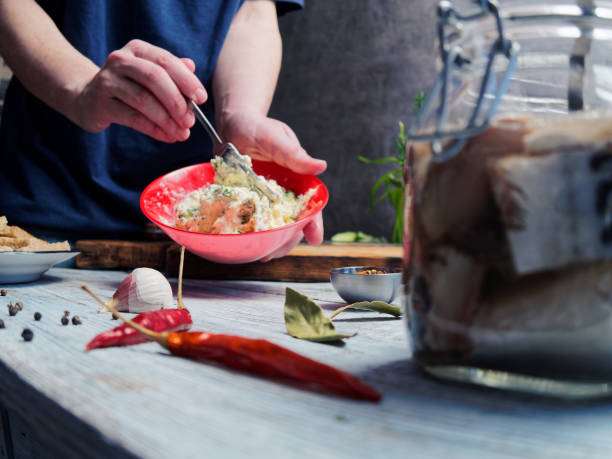 istock Cooking of herring sandwiches 920350078