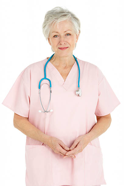 istock Portrait Of Senior Nurse 92035768