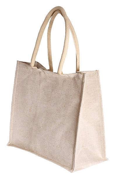istock linen shopping bag isolated on white 92035780