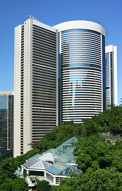 istock Commercial Building in Hong Kong 92036057