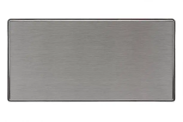 Photo of Brushed Metal Plate