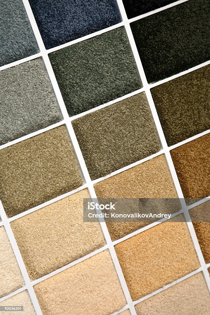 carpet samples  Carpet - Decor Stock Photo