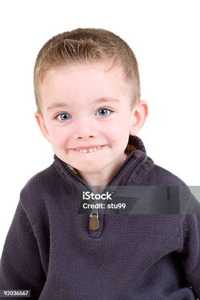 Happy Junge Stockfoto und mehr Bilder von Blaue Augen - Blaue Augen, Braunes Haar, Europäischer Abstammung