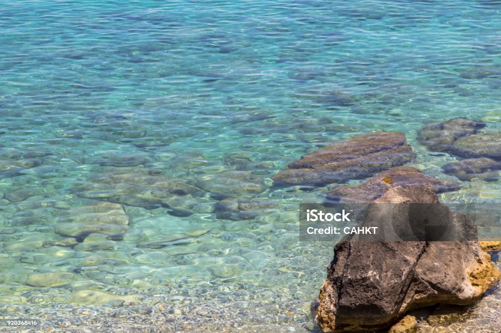 Seethrough Sea Water Stock Photo - Download Image Now - Aegean Islands ...