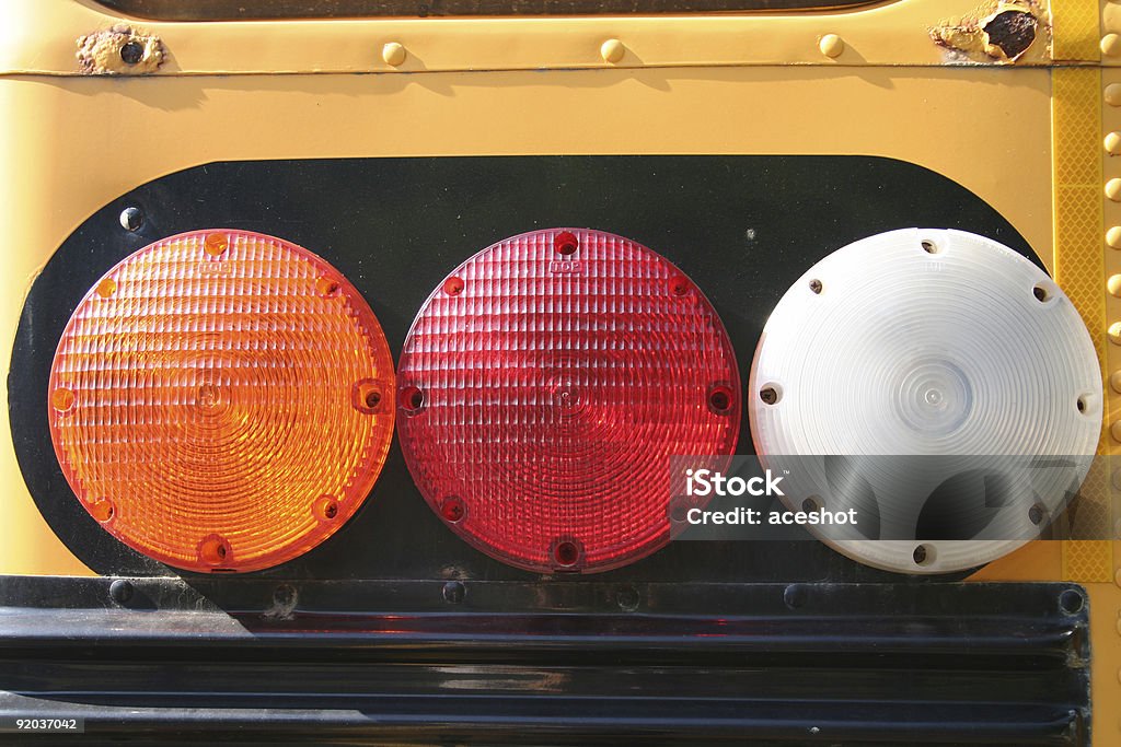 school bus Entblößer - Lizenzfrei Blaulicht Stock-Foto