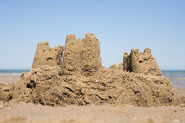 istock Sandcastle At A Beach In Summer 92037158