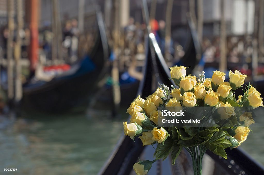 A bordo romance - Foto de stock de Bouquet royalty-free