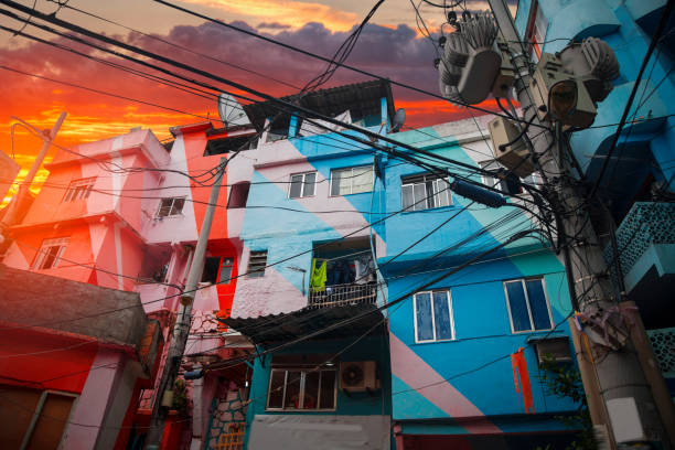 istock Rio de Janeiro downtown and favela 920372394