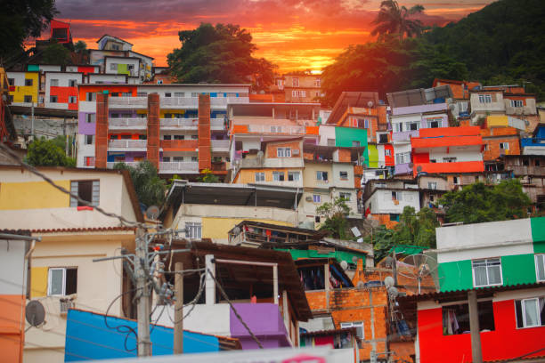 istock Rio de Janeiro downtown and favela 920372416