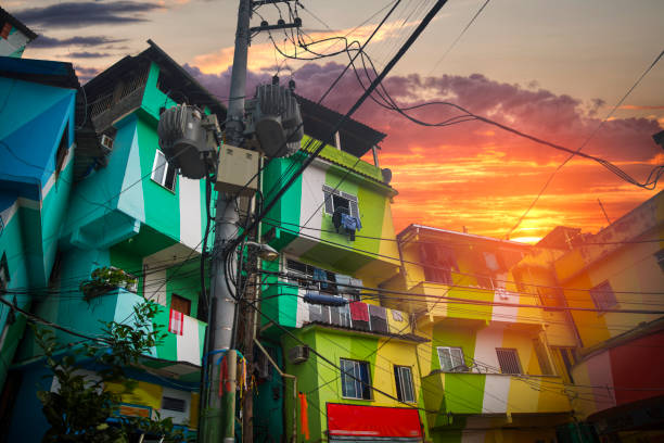 istock Rio de Janeiro downtown and favela 920372626