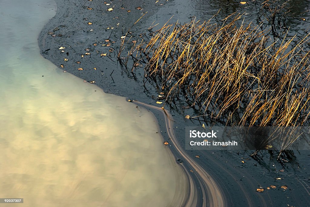 Poluição por hidrocarbonetos - Foto de stock de Vazamento de óleo royalty-free