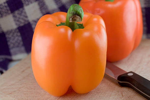 Orange Pepper stock photo