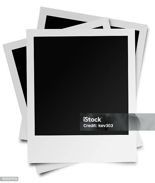 Photo Pile Stock Photo - Download Image Now - Instant Camera, Instant Print Transfer, Stack