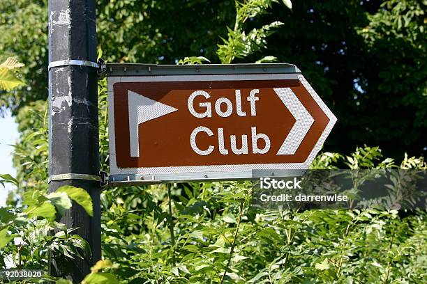Znak Golf Club - zdjęcia stockowe i więcej obrazów Golf - Sport - Golf - Sport, Znak, Grupa zorganizowana