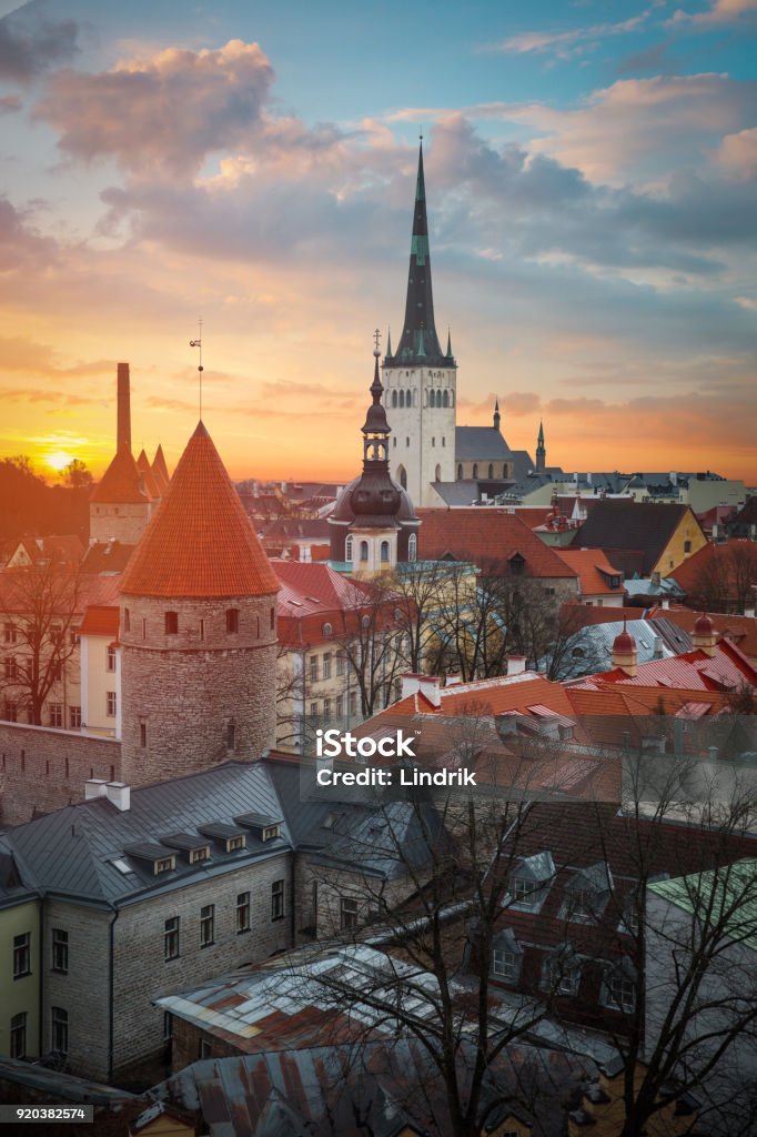 beautiful  photos of Tallinn picturesque and very beautiful  photos of Tallinn Tallinn Stock Photo