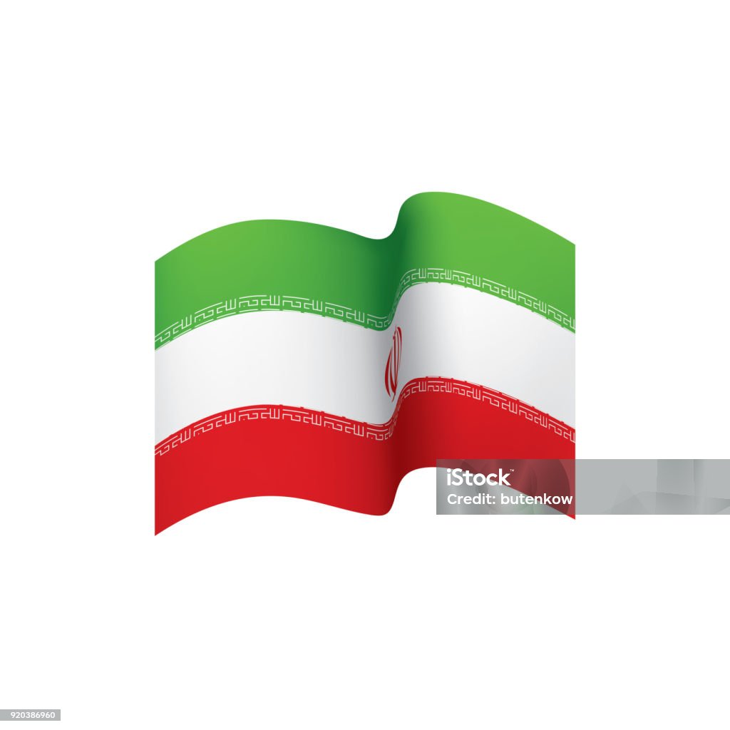 イランの国旗、ベクトル イラスト - イラスト素材...